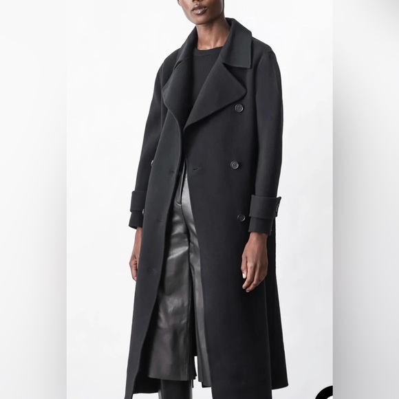 MACKAGE THEA BLACK S - BRAND NEW LADIES WOOL COAT - Picture 9 of 10